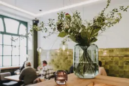 Innenraum des Restaurants Gemmel in Saarbrücken 