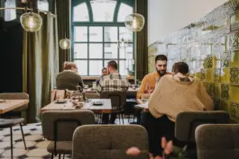 Restaurantfotografie der Gasträume im Gemmel 