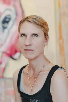 Künstlerin Tina Paulus im Portrait, aufgenommen für eine SPIEGEL-Sonderausgabe. 